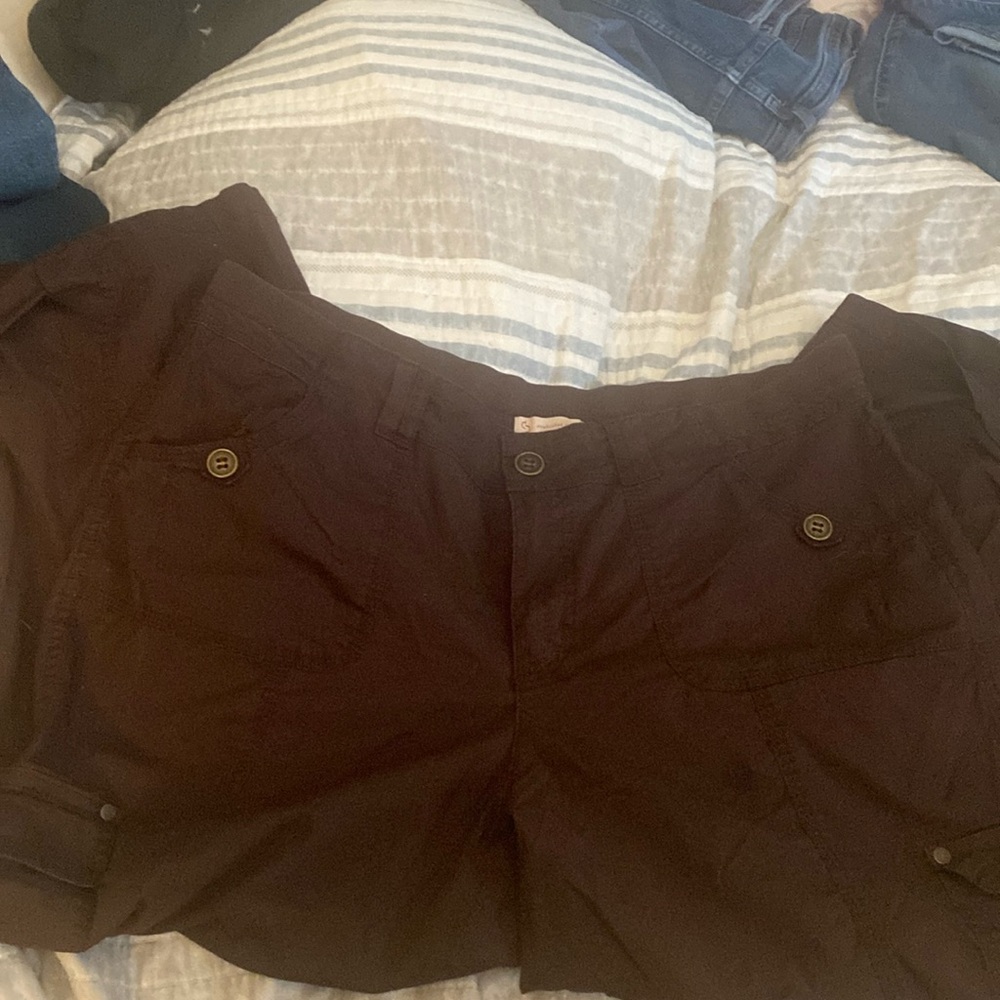 Cotton lightweight cargo capris size 16 db established 1962